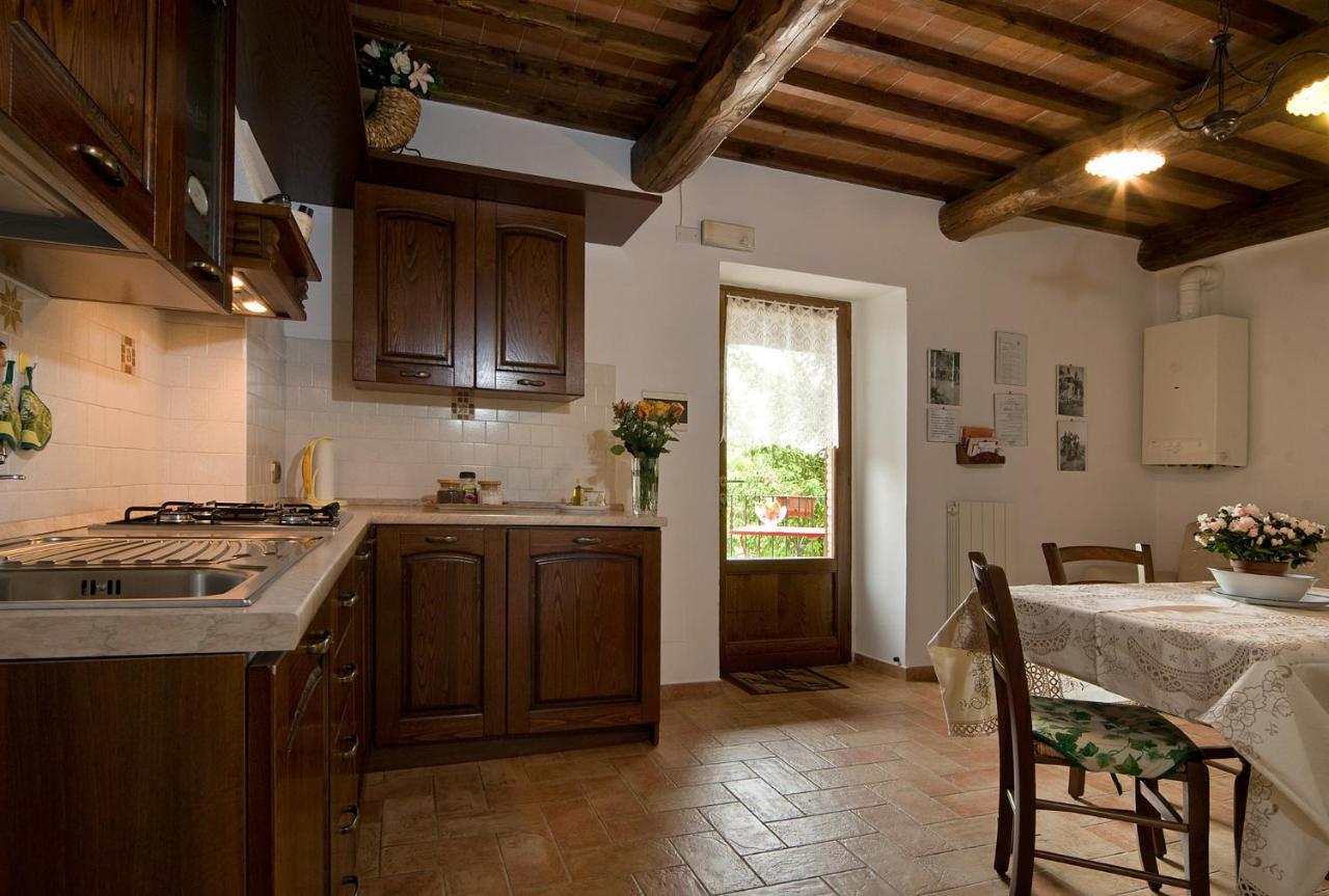 Agriturismo Fontesettimena Appartamento Rondine- Appartamento Capriolo โวลแตร์รา ภายนอก รูปภาพ