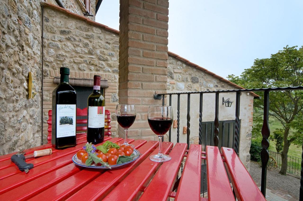Agriturismo Fontesettimena Appartamento Rondine- Appartamento Capriolo โวลแตร์รา ภายนอก รูปภาพ